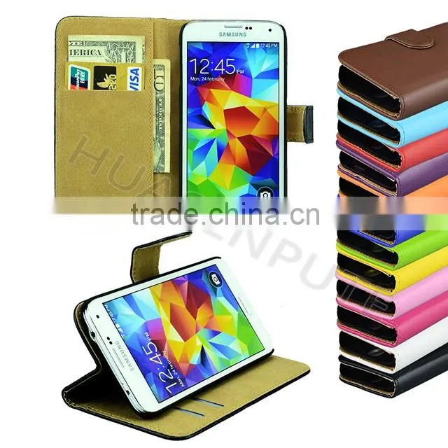 Duarable Leather Case for Samsung S5,PU Cases for Galaxy S5/