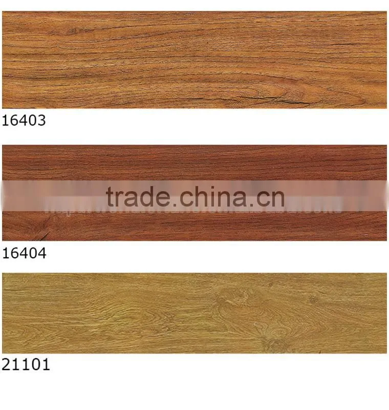 2014 Canton Fair Hot Sales Fo Shan Wood Look Semi Polished Porcelain Tile