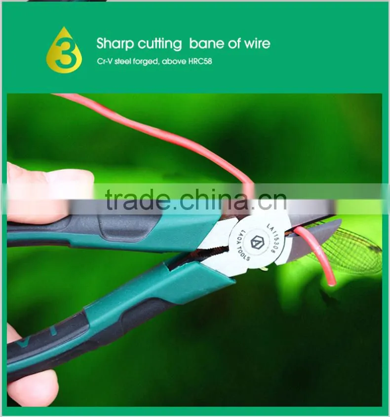 Cr V multifunction diagonal cutting pliers needle nose pliers
