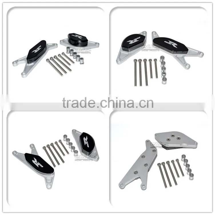 BJ-EG-010 Motorcycle CNC aluminum engine guard frame slider for sports bike Suzuki GSR 600
