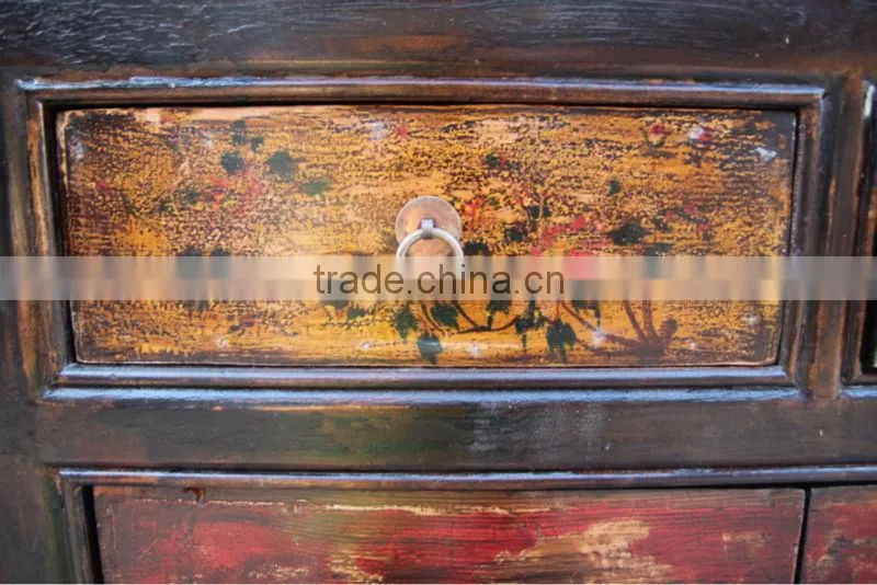 tibet wood antique cabinet