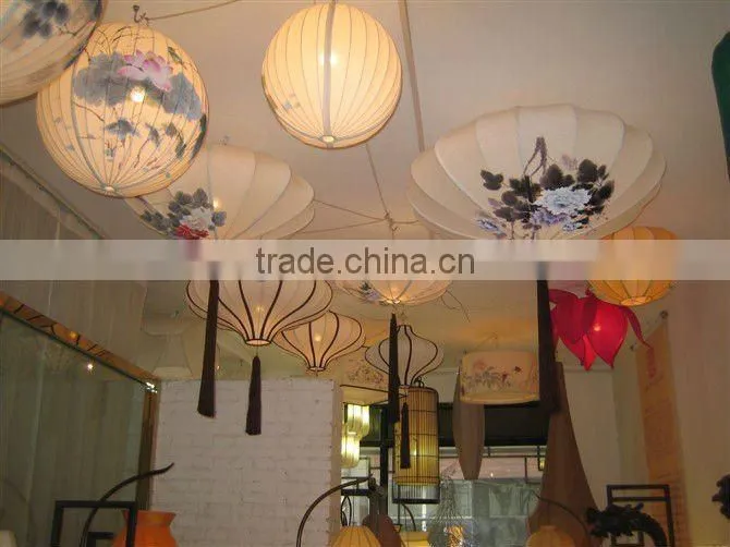 Chinese antique bedroom hanging lamp