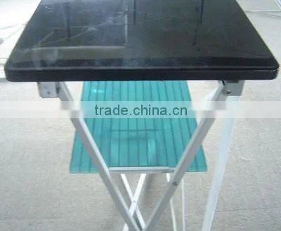 pop up fabric promotion counter
