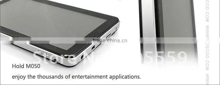 M050- 5 inch tablet gps with bluetooth for Europe map
