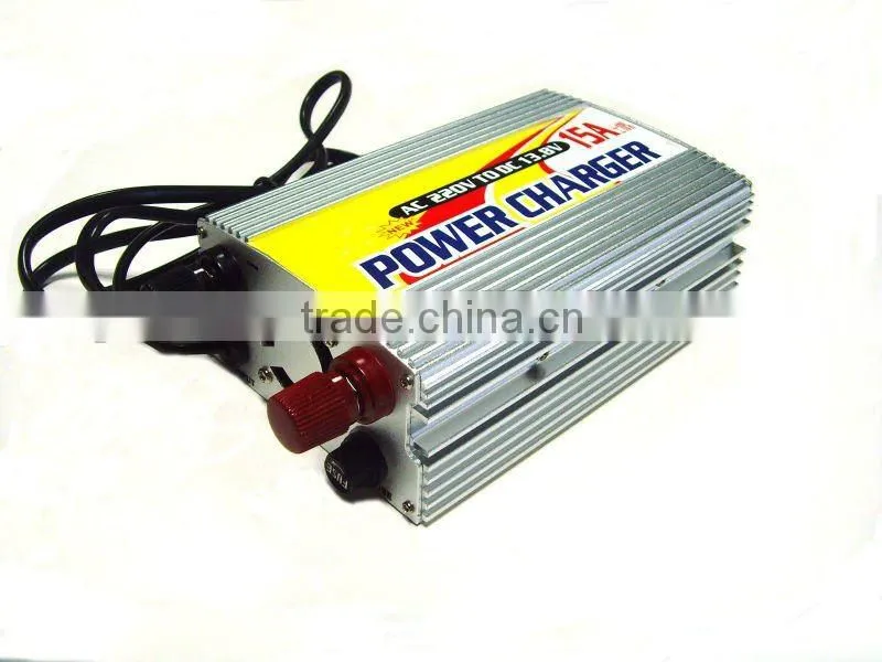 Factory lead acid/GEL/AGM 12V/24V/15A battery charger