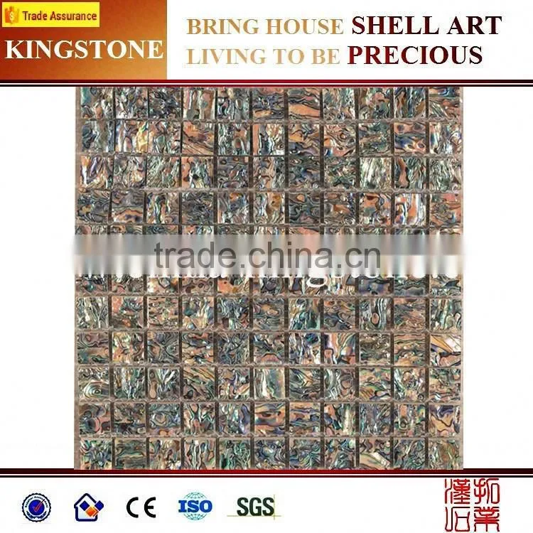 Chinese white irregular freshwater shell mosaic for sale