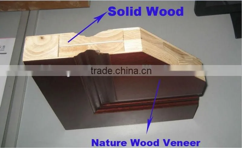Advanced technology with natural appearance solid Wood interior Door