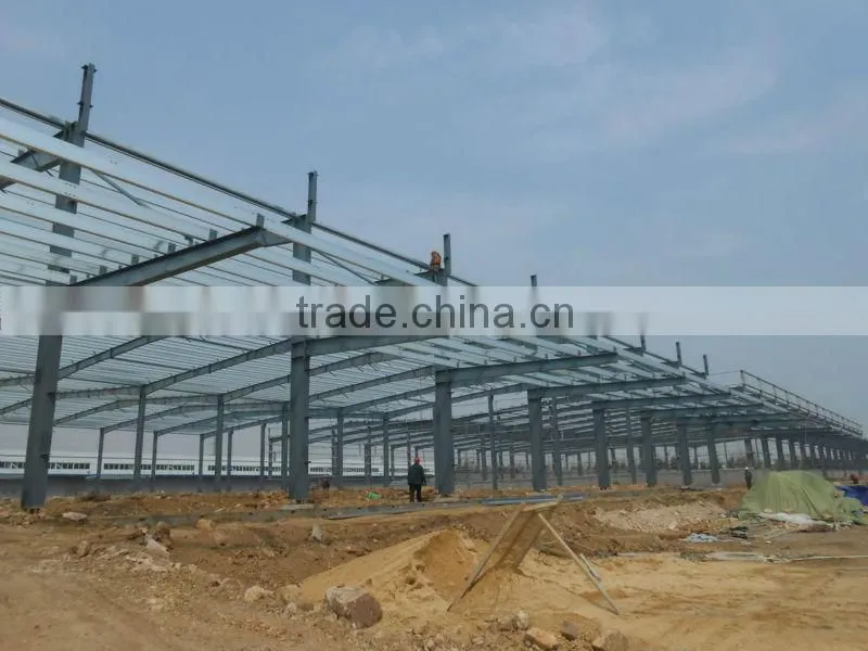 construction prefabricated Steel structure plant/workshop/warehouse