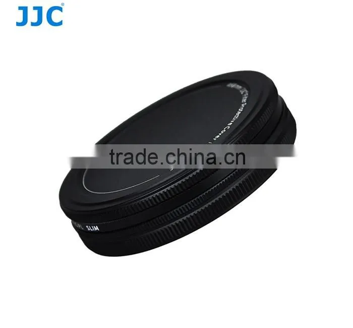 JJC 40.5MM Thread Screw-in UV CPL ND Filter Protector Metal Stack Cap Set Kit