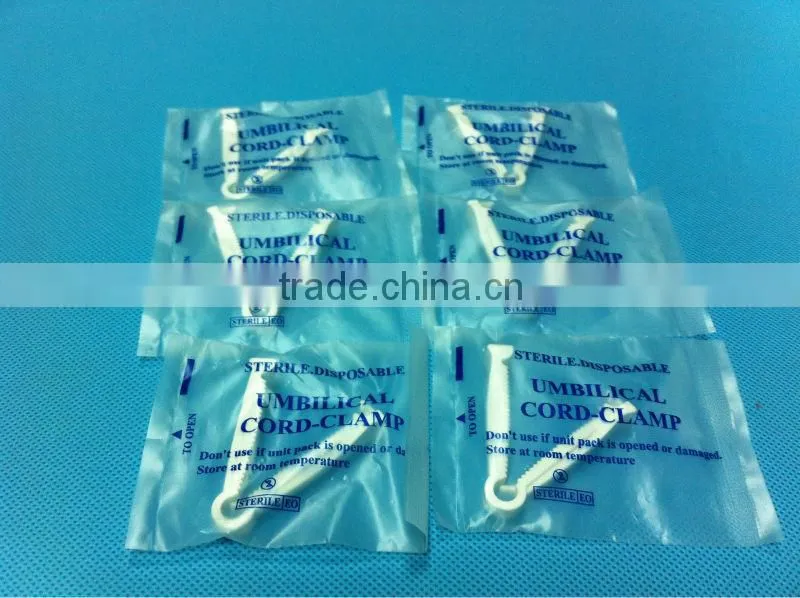 Sterile Disposable Umbilical Cord Clamp