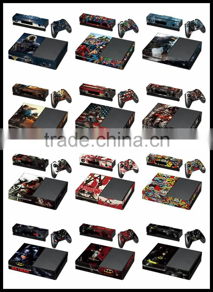 Cool Vinyl Decal Protective Skin Sticker for XBOX ONE Console and Controllers