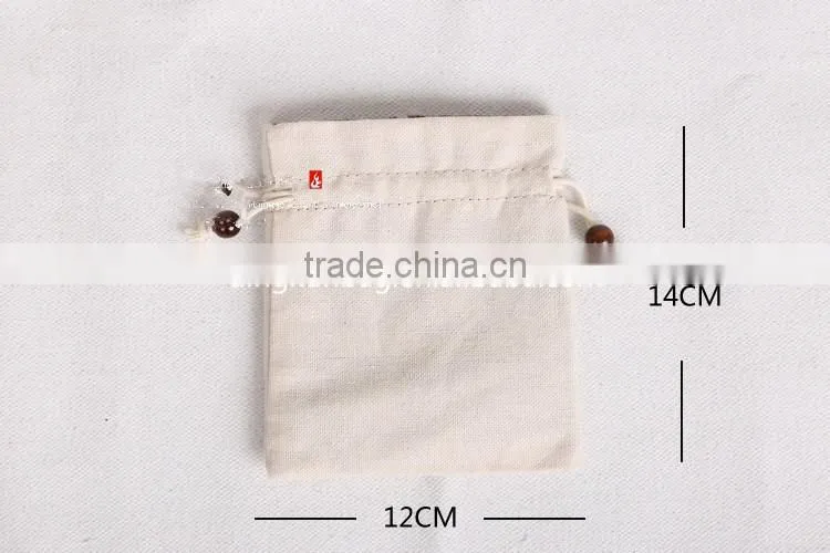 2015 factory drawstring jewelry bag, gift bag, cotton jewelry pouch