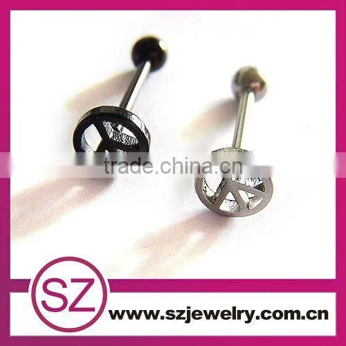 D64 fake barbell piercing