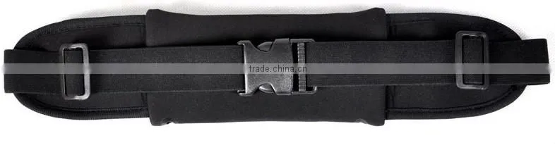 Popular neoprene sports running waist belt bag