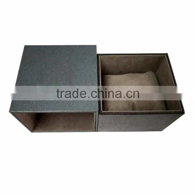 Accept Custom Order And Custom Paper Watch Box With A Drawer.