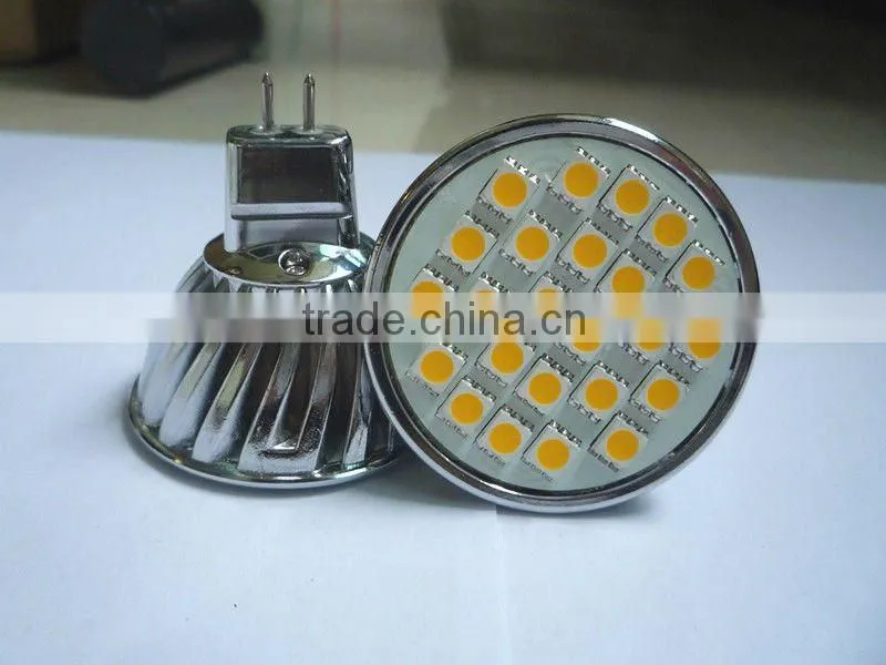 2012 New GU10 24 SMD 5W LED Spot Light