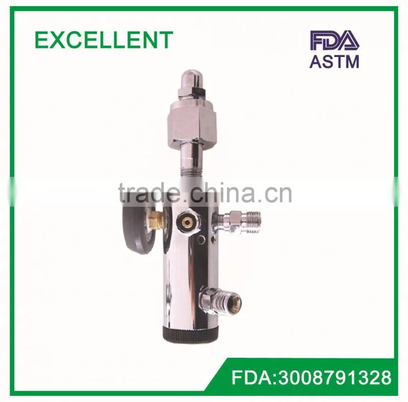brass oxygen regulator (MDC540-UN-B-2CV)
