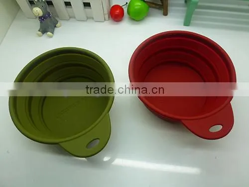 Customized design Non toxic&no smell silicone bowl_dog pet bowl_kids bowl