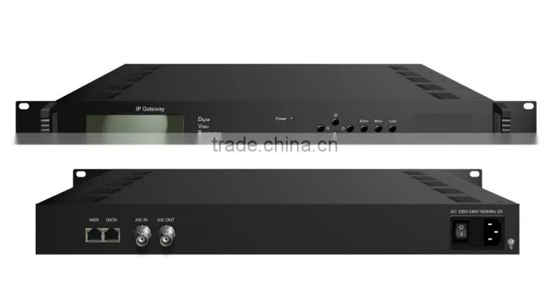 IPTV Streamer Digital headend ASI to IP Converter IPTV Gateway