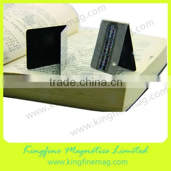 magnetic page flag bookmark,Folding paper magnetic bookmark