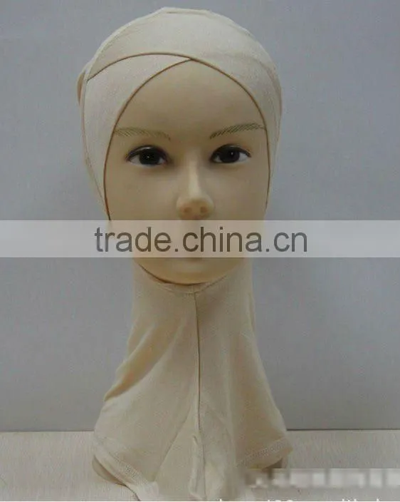 C027 crossover on front ninja inner underscarf,full underscarf to cover neck