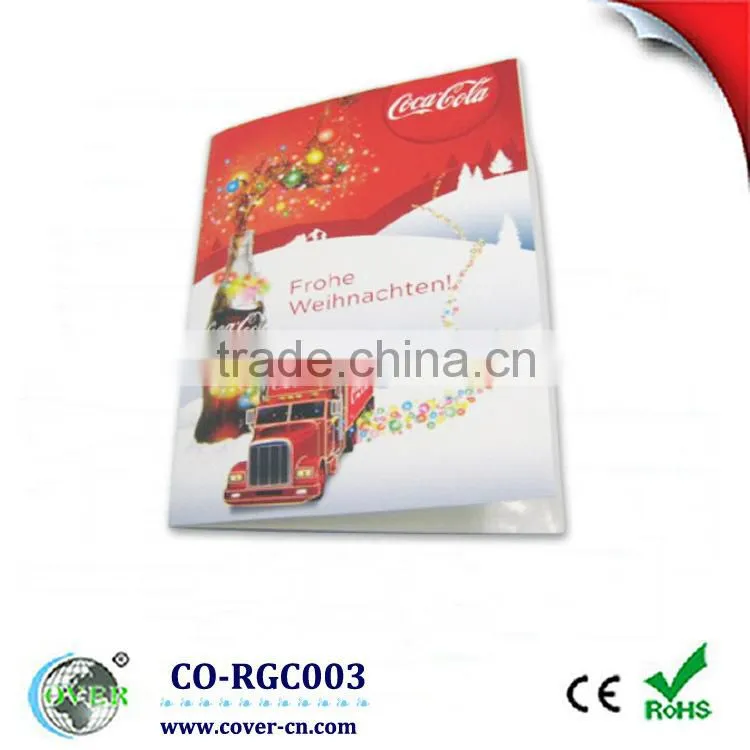 Hottest!!! Audio greeting card, greeting card sound for holiday decoration