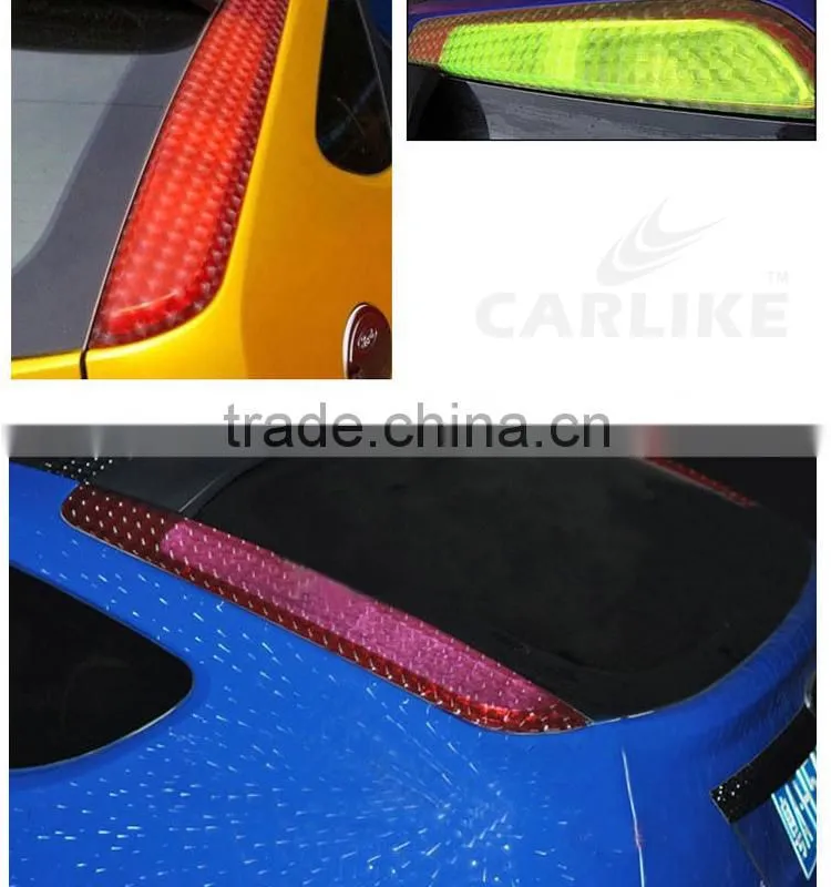 CARLIKE 3D Car Headlight Auto Decoration Vinyl Sticker