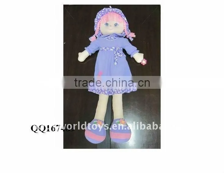 Lovely cotton rag doll