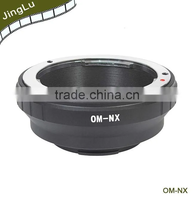 Lens Adapter Ring For OM Mount Lens to Samsung NX Mount Camera NX5 NX20 NX11 NX200 (Factory supplier)