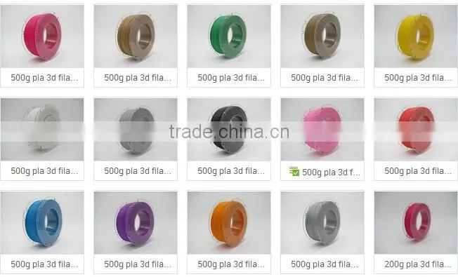 Black Plastic Spool 3D Printer Filaments PLA Filament 1.75mm Sale CES/RoHs Approved