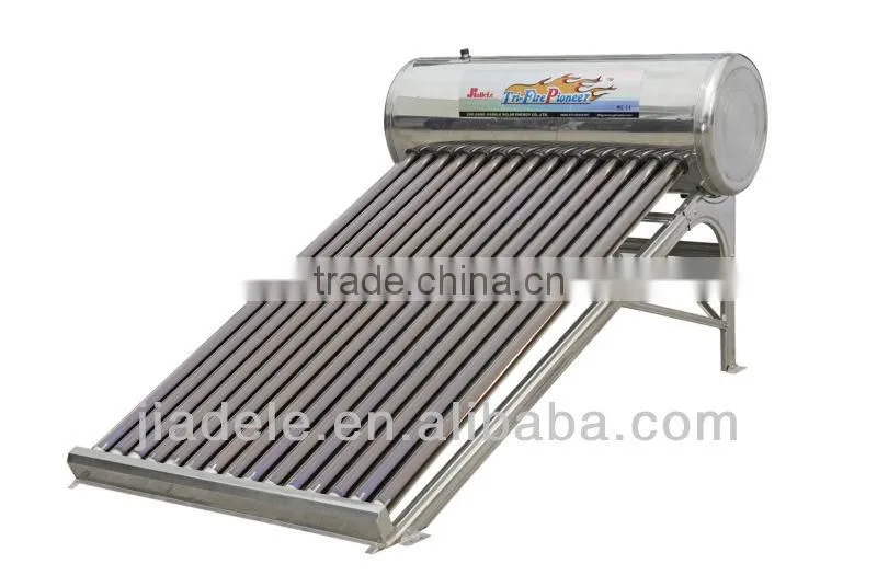 Non-pressurized solar water heater