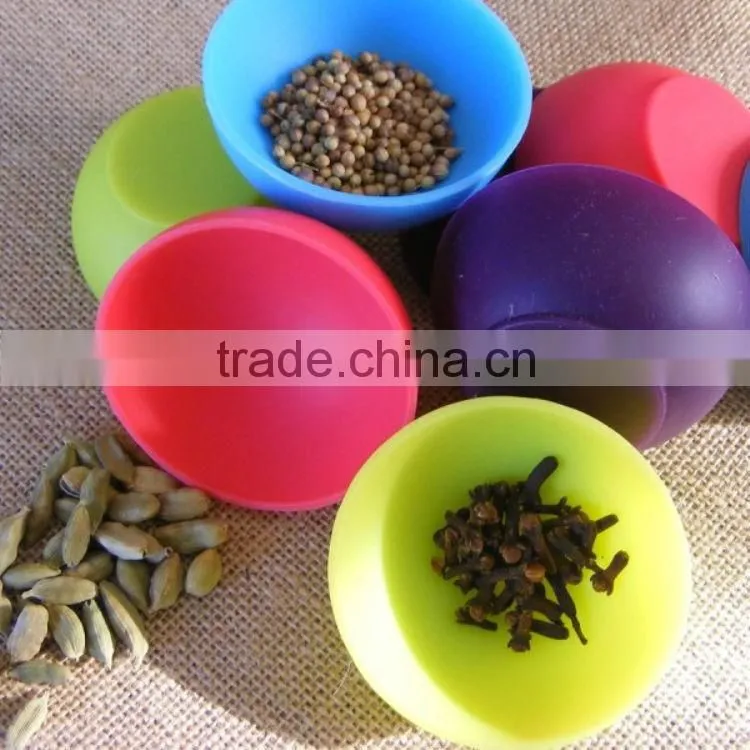 Flexible Food grade silicone Feeding bowls for baby, Trainning bowls for Eating