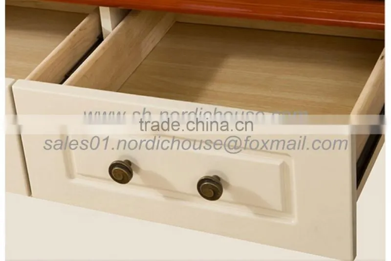 Convenient and fashionable flat packing bedroom funiture built in wardrobe