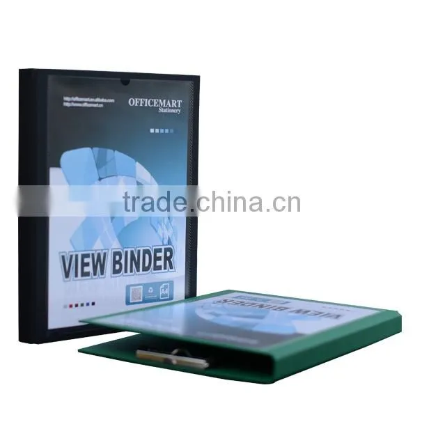 clear pockets pvc folding binder