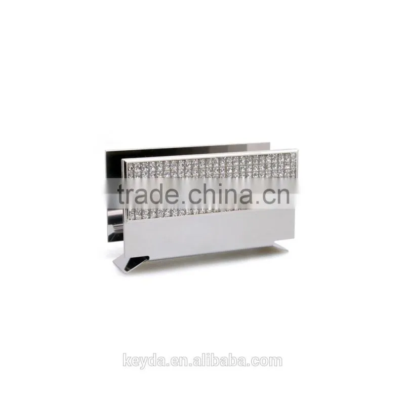 quality metal name card case / aluminium business name card holder/business card holder