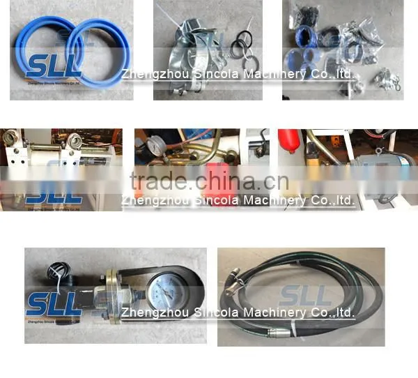 Easily operated tile grout cement grout