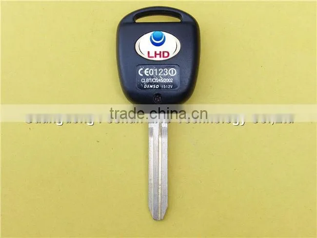 20% OFF, 3 button fake car key shell cover for Toyota remote key blanks TOY43 blade