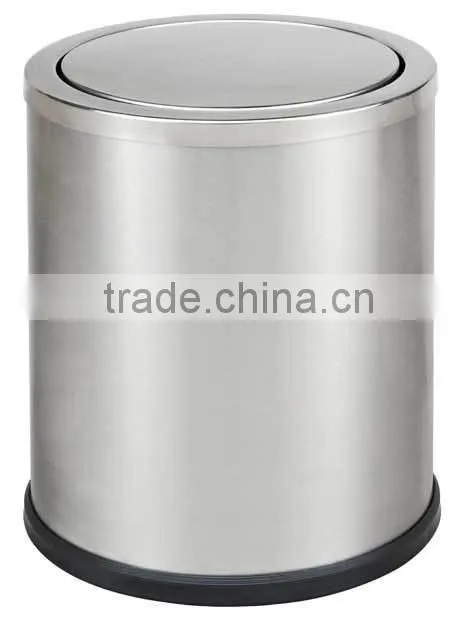 Unique design and high quality stainless steel trash bin