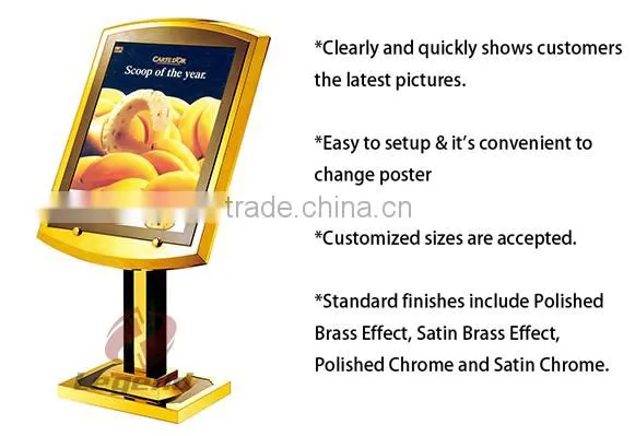 High Performance Custom Made advertising display stand