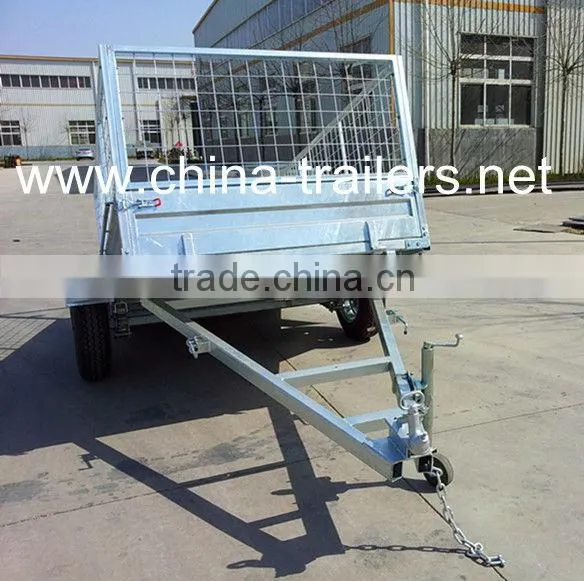 10x5 Galvanized Utility Box Trailer