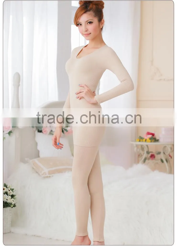 Long Johns Sets Body Slim Thermal Wear, Ladies Underwear