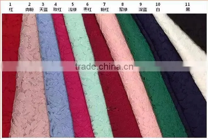 red/white fabric lace