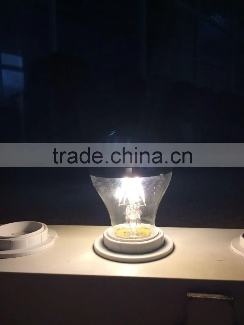 2015 New Product 4w E27 220VAC Filament LED Bulb with Mirror Head