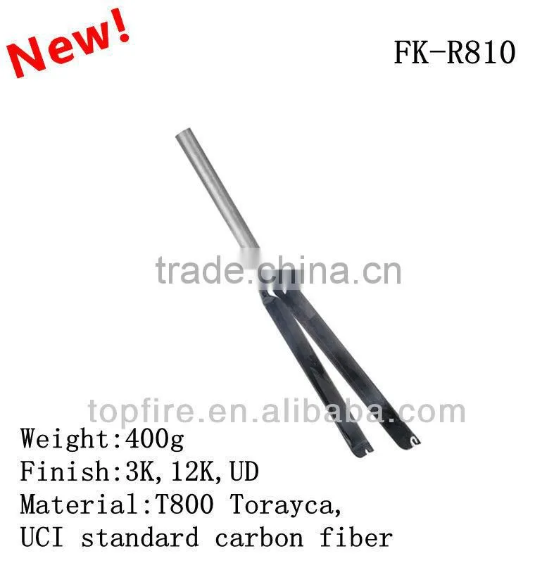 2014 new design and hot selling 700c full carbon fork for bike frame FK-R810