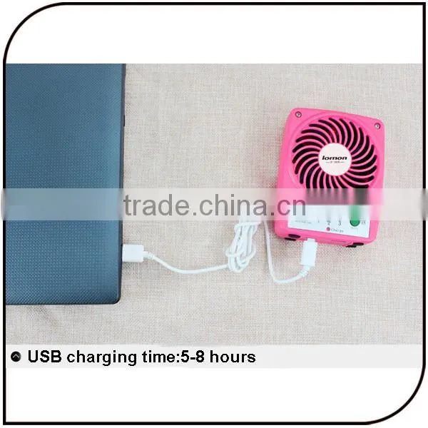 Portable Micro Mini Usb Fan Lithium Battery Operated Mini Electric Fans for Mobile Phone Charging