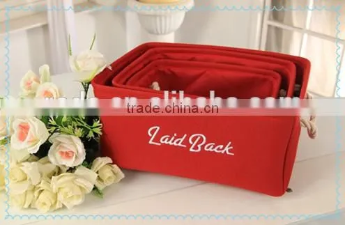 Roda wholesale portable canvas fabric homeusage organiz cloth toy storage bag
