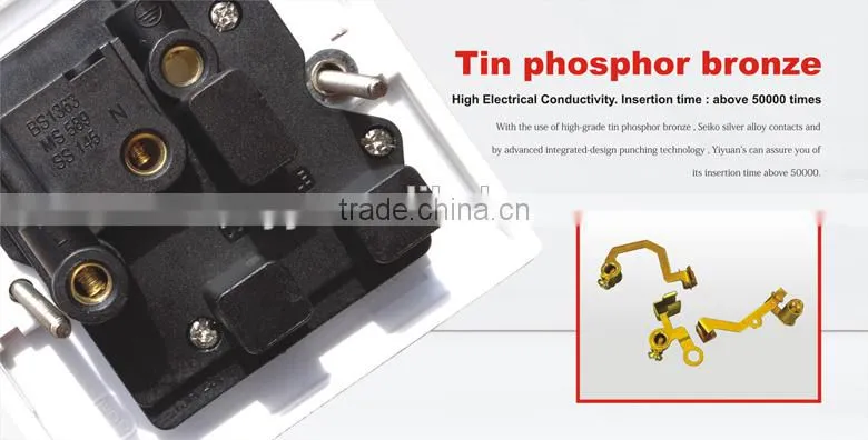 UK Type Telephone Socket Connection
