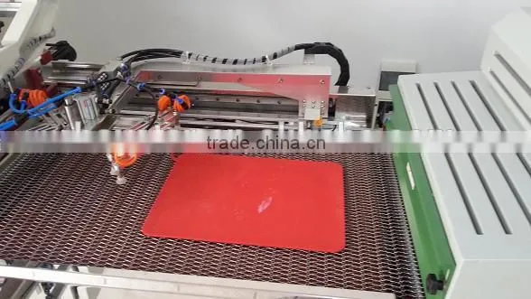 3/4 Automatic screen printing machine for stickers