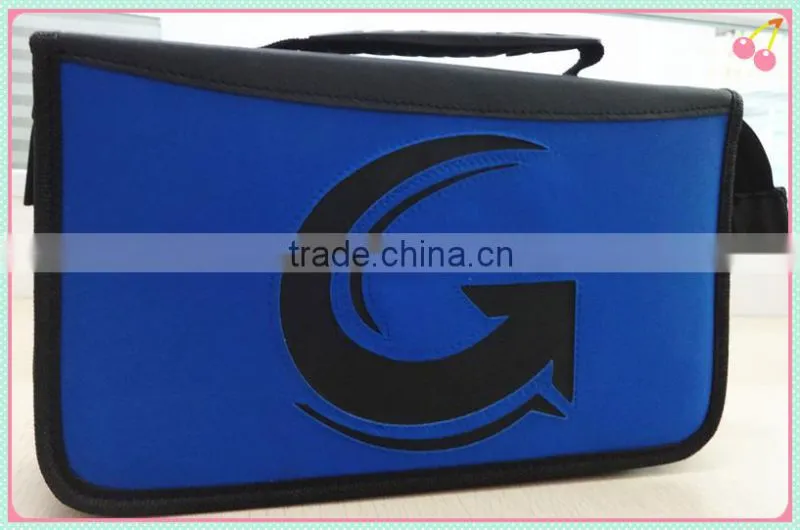 Blue PVC material popular high quality CD box pack 40pcs