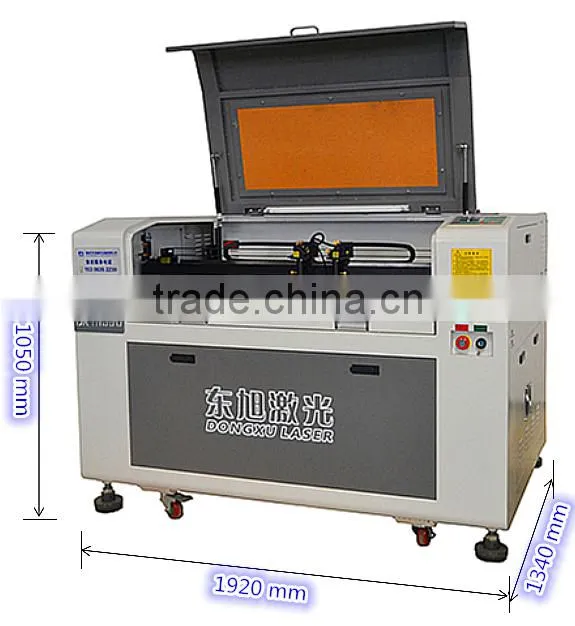Hot double heads acrylic laser cutting machine 1390